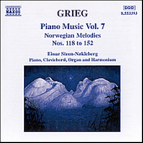 STEEN-NOKLEBERG - GRIEG: PIANO MUSIC VOL.7: NORWEGIAN MELODIES NOS. 1CD