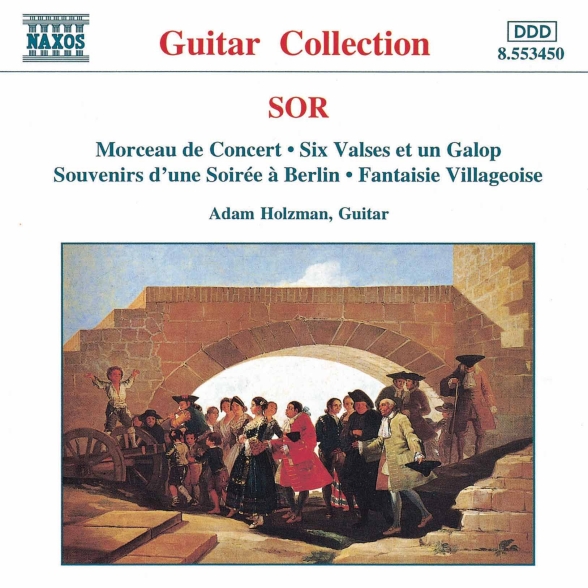 HOLZMAN - SOR: GUITAR MUSIC OPP 52,54,56,57 1CD