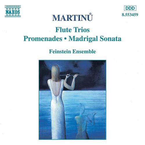 FEINSTEIN ENSEMBLE - MARTINU:FLUTE TRIOS-PROMENADES 1CD