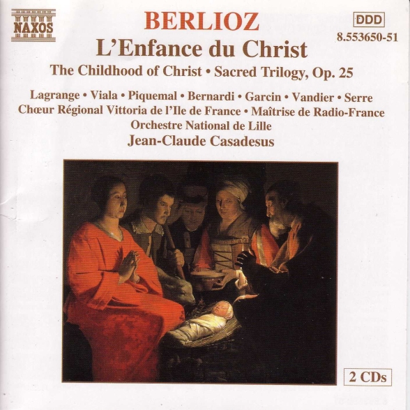 ORCH. NATIONAL DE LILLE, CASAD - BERLIOZ: L-ENFANCE DU CHRIST 2CD