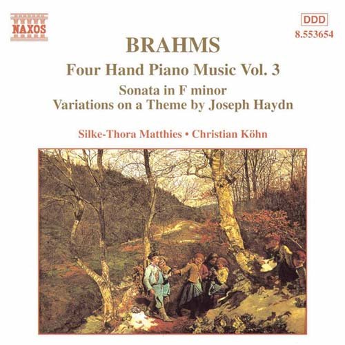 SILKE-THORA MATTHIES, CHRISTIAN KÖHN - BRAHMS: FOUR HAND PIANO MUSIC VOL.3 1CD