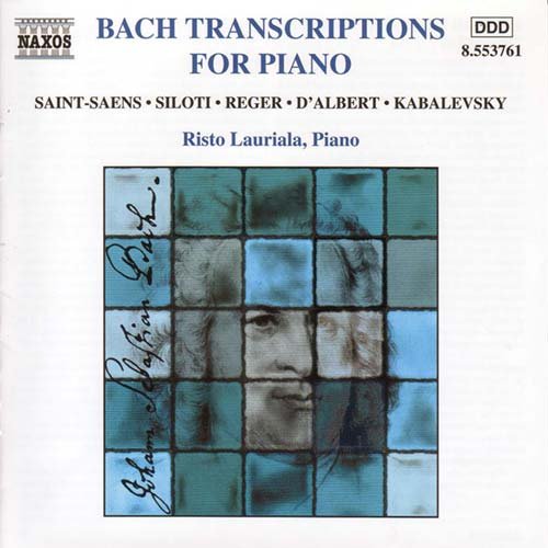 LAURIALA - BACH: TRANSCRIPTIONS FOR PIANO 1CD