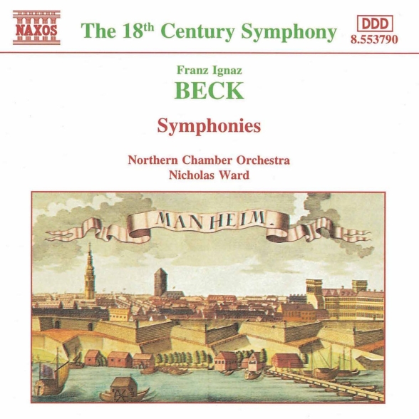 NORTHERN CHAMBER ORCH., WARD - BECK: SYMPHONIES 1CD