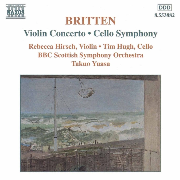 HIRSCH, HUGH, BBC SCOTTISH SYM - BRITTEN: VIOLIN CON., CELLO SYM. 1CD