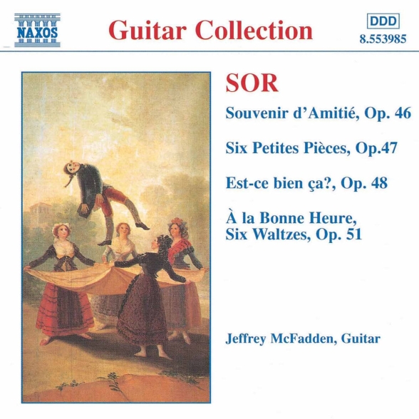 JEFFREY MCFADDEN - SOR: GUITAR MUSIC OPP.46-48, 50, 51 1CD