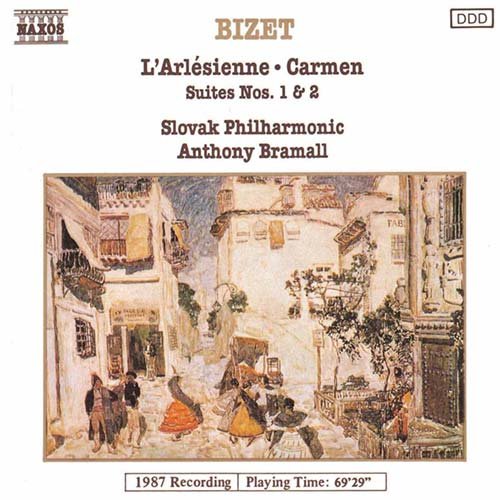 SLOVAL PHIL. ORCH., BRAMALL - BIZET: CARMEN SUITES, L-ARLESIENNE SUITE 1CD