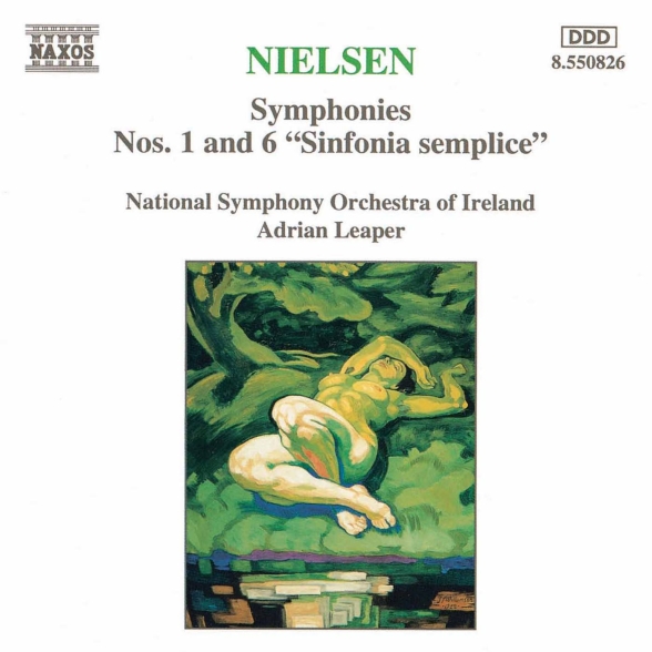 NATIONAL SYM. ORCH. OF IRELAND - NIELSEN: SYMPHONIES NOS. 1 AND 6, -SINFONIA SEMPLI 1CD