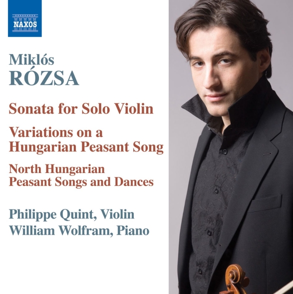 QUINT, WOLFRAM - ROZSA: MUSIC FOR VIOLIN AND PIANO 1CD