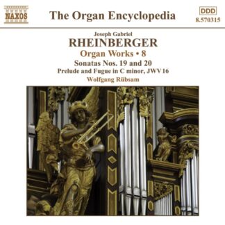 WOLFGANG RÜBSAM - RHEINBERGER: ORGAN WORKS VOL.8 1CD