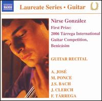 NIRSE GONZALEZ - V/C: GUITAR RECITAL 1CD