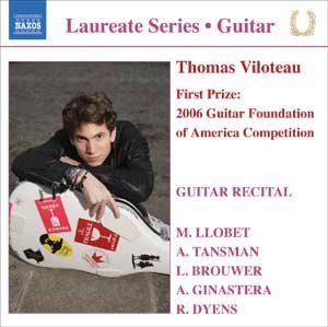 THOMAS VILOTEAU - V/C: GUITAR RECITAL 1CD