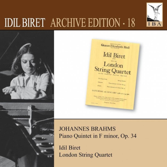 IDIL BIRET - BRAHMS: PIANO QUINTET (ARCHIVE EDITION VOL.18) 1CD