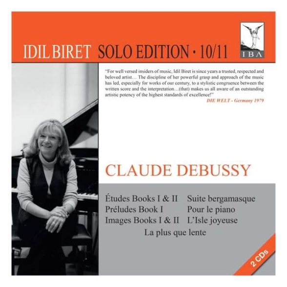 IDIL BIRET - DEBUSSY: V/W (SOLO EDITION 10/11) 2CD