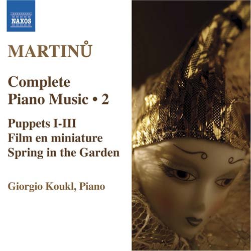 GIORGIO KOUKL - MARTINU: COMPLETE PIANO MUSIC VOL.2 1CD