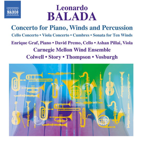 CARNEGIE MELLON IND ENS. - BALADA: CONCERTO FOR PIANO, WINDS AND PERCUSSION 1CD