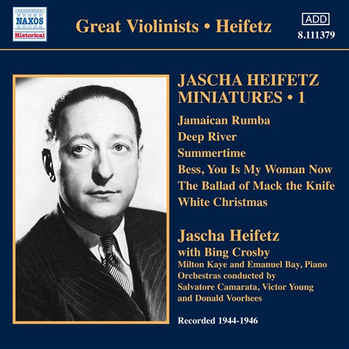 HEIFETZ - V/C: MINIATURES VOL.1 1CD