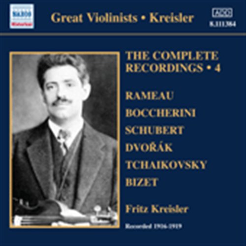 KREISLER - V/C: COM. REC. VOL.4 1CD
