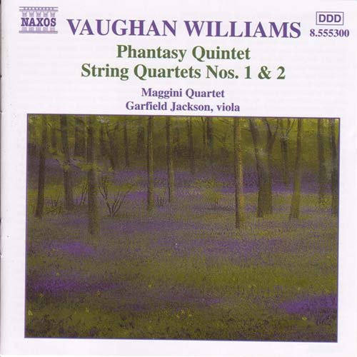MAGGINI STRING QUARTET - VAUGHAN WILLIAMS: PHANTASY QUINTET, STRING QUARTET 1CD