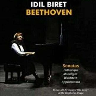 İDİL BİRET - BEETHOVEN SONATAS -PATHETIQUE-MOONLIGHT-WALDSTEIN-APPASSIONATA 1DVD