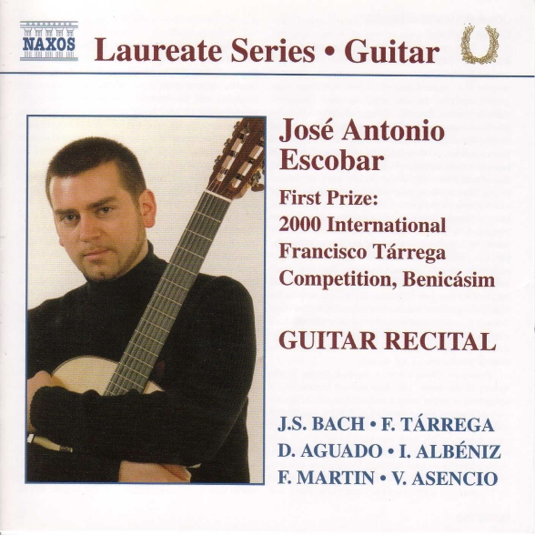 ESCOBAR JOSE - V/C: GUITAR RECITAL 1CD