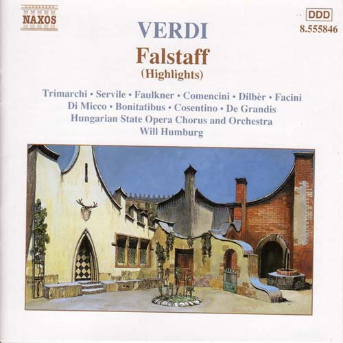 HUNGARIAN STATE OPERA CHORUS A - VERDI: FALSTAFF (HIGHLIGHTS) 1CD