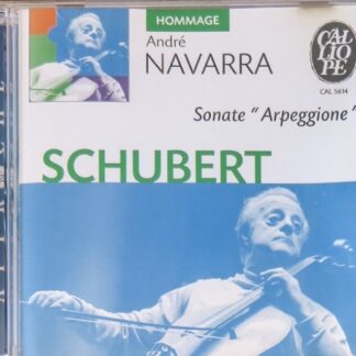 NAVARRA, KILCHER - SCHUBERT, SCHUMANN, DVORAK: SONATA ARPEGGIONE 1CD