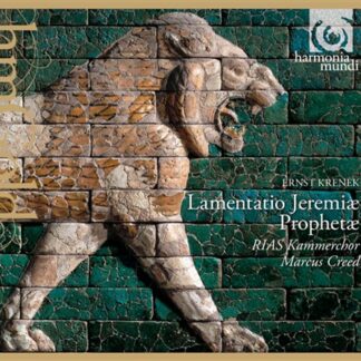 KRENEK:LAMENTA DE JEREMIE - KRENEK: LAMENTA DE JEREMIE 1CD
