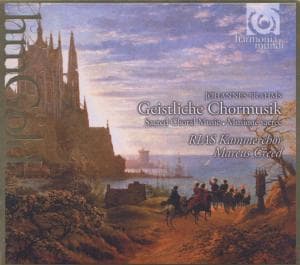 RIAS KAMMERCHOR, CREED - BRAHMS: GEISTLICHE CHORMUSIK 1CD
