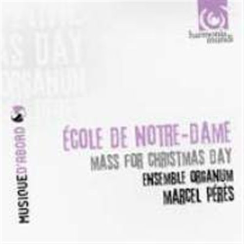 ENS. ORGANUM, PERES - V/C: ECOLE DE NOTRE-DAME 1CD