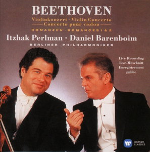 ITZHAK PERLMAN - BEETHOVEN: VIOLIN CONCERTO & 2 ROMANCES 1CD