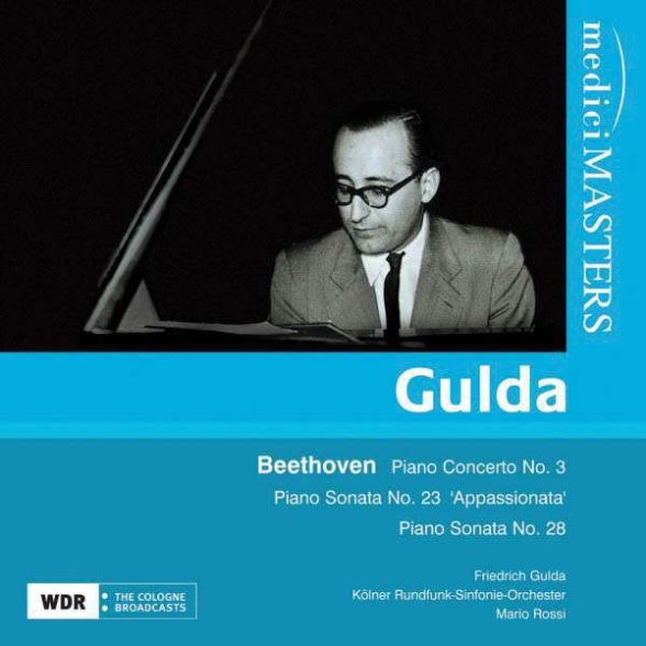 GULDA, KÖLNER RUNDFUNK-SINFONI - BEETHOVEN: PIANO CON. NO.3, PIANO SON. NO.23-28 1CD