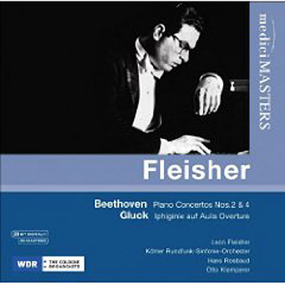 FLEISCHER, RADIO SINFONIE-ORCH - BEETHOVEN, GLUCK: PIANO. CON. NOS.2, 4; OVERTURE F 1CD