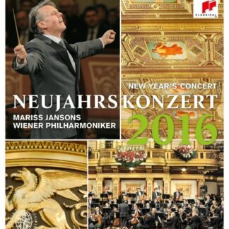 MARISS JANSONS & WIENER PHILHARMONIKER - NEUJAHRSKONZERT 2016 / NEW YEAR-S CONCERT 2016 1BLURAY