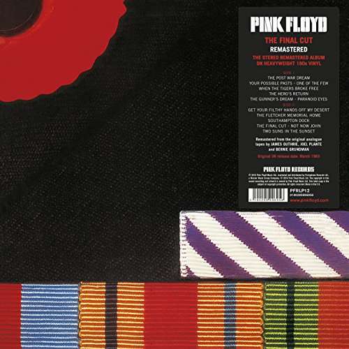 PINK FLOYD - THE FINAL CUT (2016 VERSION) 1LP
