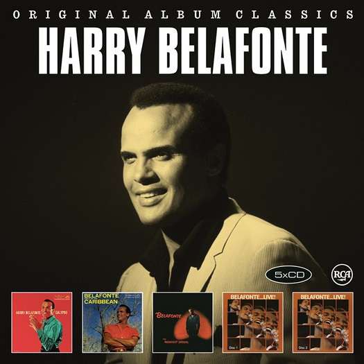 HARRY BELAFONTE - ORIGINAL ALBUM CLASSICS 5CD