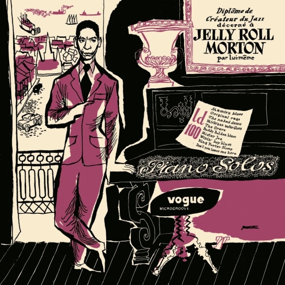 JELLY ROLL MORTON - PIANO SOLOS 1LP