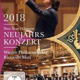 RICCARDO MUTI & WIENER PHILHARMONIKER - NEUJAHRSKONZERT 2018 / NEW YEAR-S CONCERT 2018 1DVD