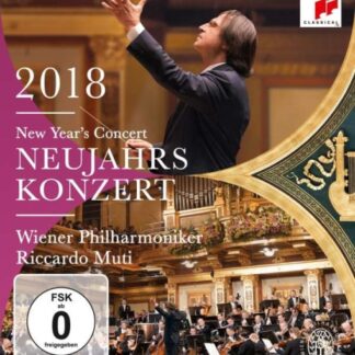 RICCARDO MUTI & WIENER PHILHARMONIKER - NEUJAHRSKONZERT 2018 / NEW YEAR-S CONCERT 2018 1BLURAY