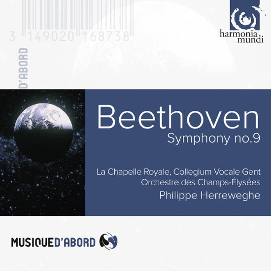 CHAPELLE ROYALE, COLLEGIUM VOC - BEETHOVEN: SYM. NO.9 1CD