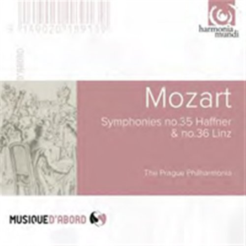 PRAGER PHILHARMONIE, BELOHLAVE - MOZART: SYM. NO.35 HAFFNER, NO.36 LINZ 1CD
