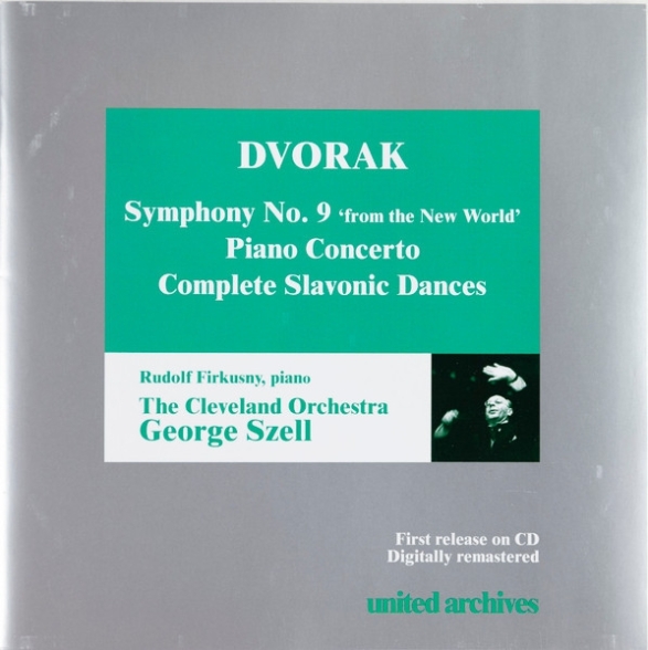 GEORGE SZELL - DVORAK: SYM. NO.9, PIANO CON., COM. SLAVONIC DANCE 3CD