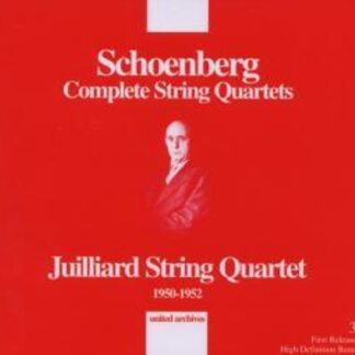 JULLIARD STRING QUARTETS - SCHOENBERG: COM. STRING QUARTETS 3CD