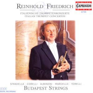 FRIEDRICH, BUDAPEST STRINGS - V/C: ITALIAN TRUMPET CON. VOL.2 1CD
