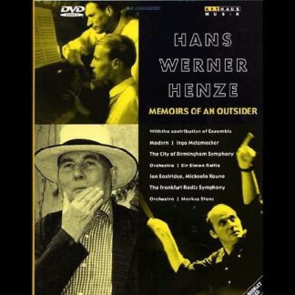HARDENBERG, BOSTRIDGE, KAUNE, - HENZE: MEMOIRS OF AN OUTSIDER 1DVD