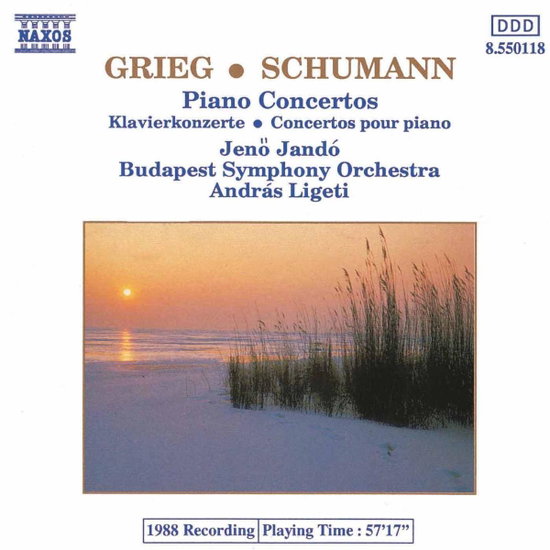 JANDO, BUDAPEST SYM. ORCH., LI - GRIEG, SCHUMANN: PIANO CONCERTOS IN A MINOR 1CD