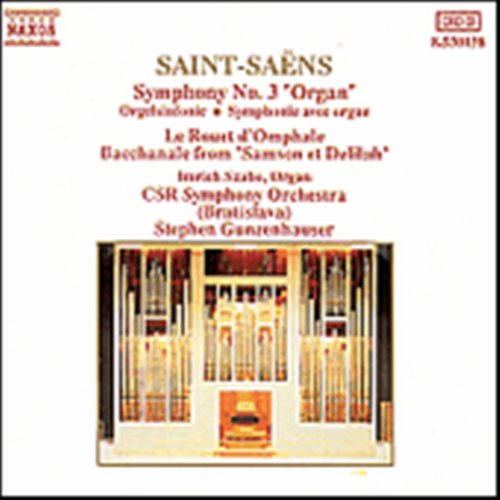 SLOVAK RADIO SYM. ORCH., GUNZE - SAINT-SAENS: SYM. NO. 3 1CD