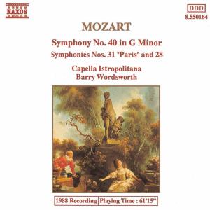 CAPELLA ISTROPOLITANA, WORDSWO - MOZART: SYMPHONIES NOS. 40, 28 1CD
