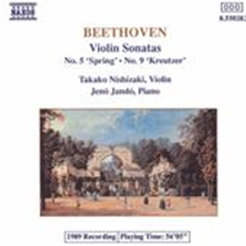 TAKAKO NISHIZAKI, JENO JANDO - BEETHOVEN: VIOLIN SONATAS NOS.5, 9 1CD