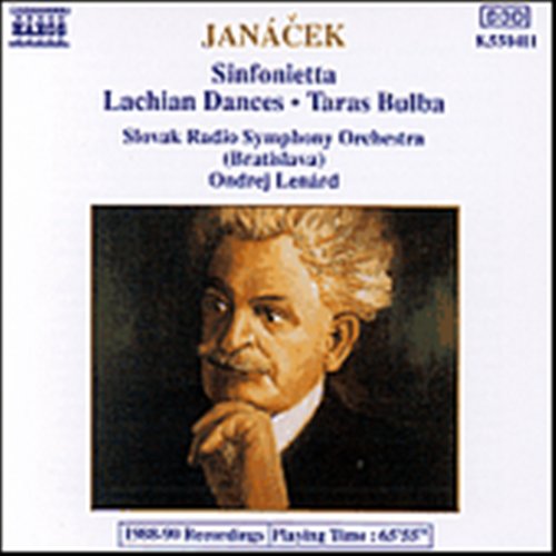 SLOVAK RADIO SYM. ORCH., LENAR - JANACEK: LACHIAN DANCES, TARAS BULBA, SINFONIETTA 1CD