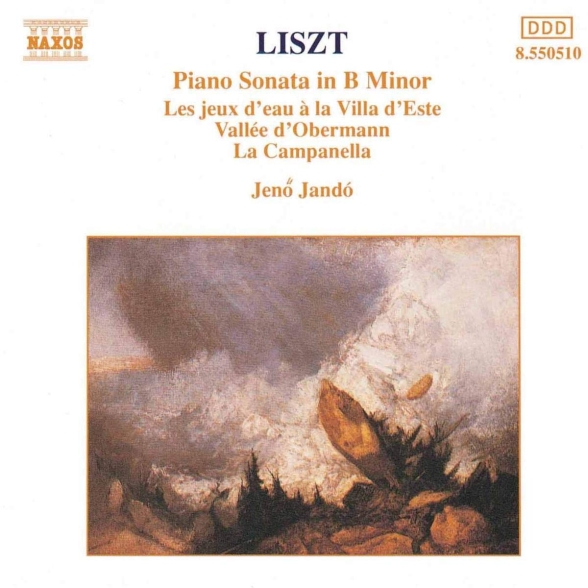 JANDO - LISZT: PIANO SONATA IN B MINOR, VALLEE D-OBERMANN, 1CD